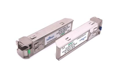 Cina ricetrasmettitore ottico 80km Tx1550nm Rx1490nm di 1.25g Bidi Sfp per Ethernet Ftth in vendita