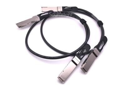 中国 TwinaxケーブルのためのネットワークQsfp28 100g Dacの銅ケーブル ワイヤー 販売のため