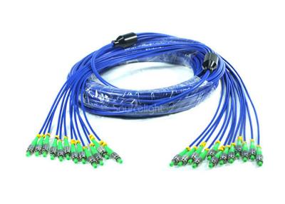 China Cordón de remiendo acorazado modificado para requisitos particulares de la fibra óptica FC/conector del SC/del ST/del LC en venta