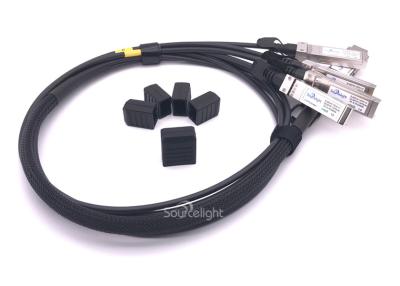 China Faser-Kanal SFP-Module 40GBASE-CR4 QSFP zu 4 10GBASE-CU zu verkaufen