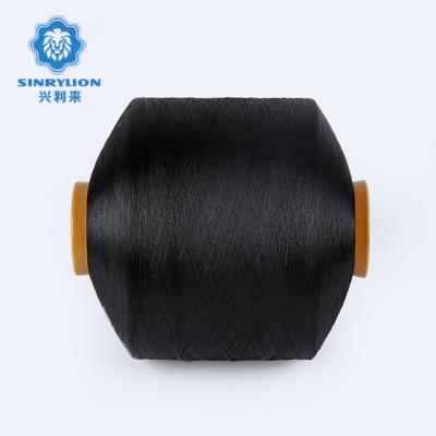 China FDY Sustainable Recycled 100%Polyester Twisted Yarn Recycle Yarn With GRS Transaction Certificate For Weaving for sale