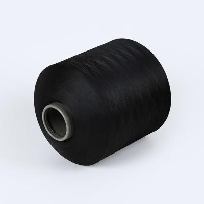 China 100% Sustainable Recycled Polyester Yarn Dope Dyed Yarn Recycled Yarn Plastic Pass GRS for sale