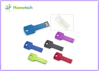 中国 4GB 8GB のキー Usb の記憶棒レーザーのロゴの金属の任意容量 販売のため