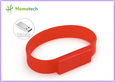 Chine Lecteur fait sur commande 4GB L 220mm X W 18mm X D 8mm d'instantané d'Usb de bracelet de silicone à vendre