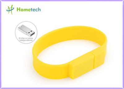 Chine FCC personnalisée adaptée aux besoins du client de RoHS d'entraînement d'instantané d'USB de bracelet d'USB 1GB 2GB 4GB 8GB de silicone à vendre