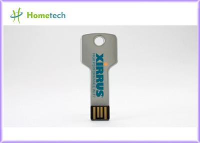 China Wasserdichte Aluminiumschlüssel-Scheibe/Schlüssel USBs 2,0 U USB-Memorystick 4GB 8GB 16GB zu verkaufen