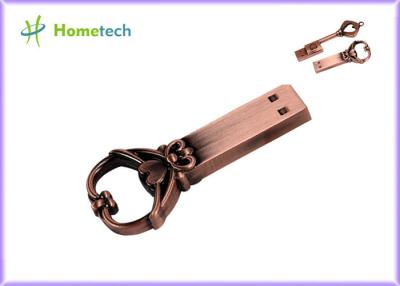 Cina La chiave del nodo di amore del metallo modella la flash-chiave chiave istantanea del usb della chiavetta USB chiave di forma del metallo di USB 2.0 16GB in vendita