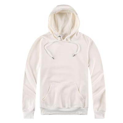 China 100% Custom Made Hoodies Bulk High Quality White Men's Anti-pilling Cotton Pullover Unisex Oversized Hoodies Streetwear Wholesale for sale