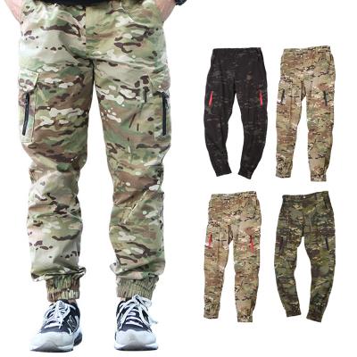 China 2022 Viable New Fashion Outdoor Sports Cargo Pants Camouflage Track Pants Casual Men's Cargo Tactical Pants for sale