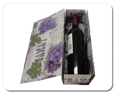 China paper packaging box for wine for sale