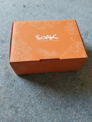 China Hot sale customized corrugated box paper soap mailing box for transportation wholesale for sale