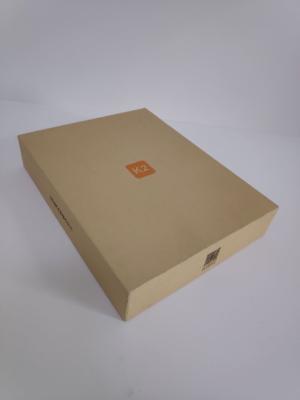 China Customized rigid cardboard logo gold foiled packaging box with special designed innertray for router for sale