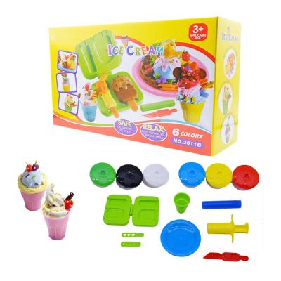 China Soft Toys Plasticine Diy Pizza Clay Clay Make Tools Fruit and Vegetable Toys Playdough Kitchen Toys for sale