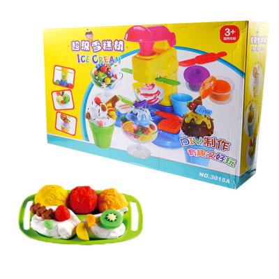 China Diy Clay Soft Polymer Clay Oven Bake Ice Cream Making Machine Marc Jacobsbag Playdough Set Kitchen Plasticine Toys for sale