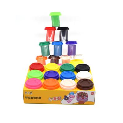 China Diy Soft Clay Educational Toys For Kid's Kitchen DIY Toys Games Children Playdough Set Modeling Clay Tools for sale