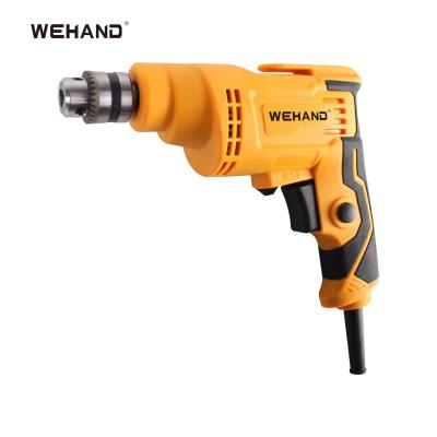 China Wholesale Wehand Competitive Price 6mm Mini Hand Electric Performer Cordless Steel Drill for sale