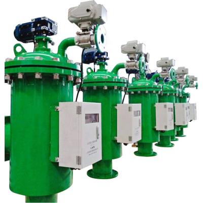 China High Flow Rate Automatic Self Cleaning Filter , Plant Water Filter Self Cleaning For Plant for sale