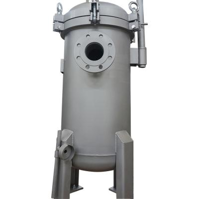 China Industrial Plant Grade Water Treatment Plant 316l Stainless Steel Bag Filter Housing for sale