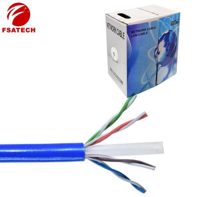 China Because/CCA FSATECH UTP cat6A Ethernet network cable cat6A LAN cable for outdoor for sale