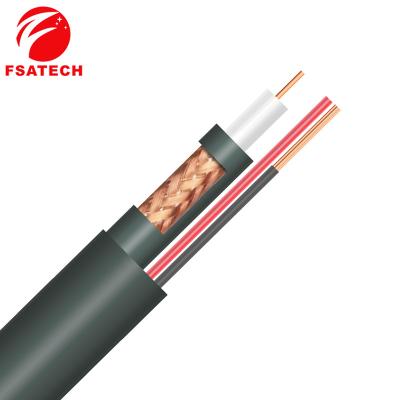 China FSATECH Good Quality Car Price RG59+2c Siamese Coaxial Power Cable Good For CCTV / CATV System for sale