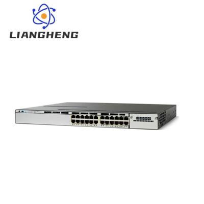 China LACP 3750X Series 24 Port Network PoE Switch WS-C3750X-24P-L for sale