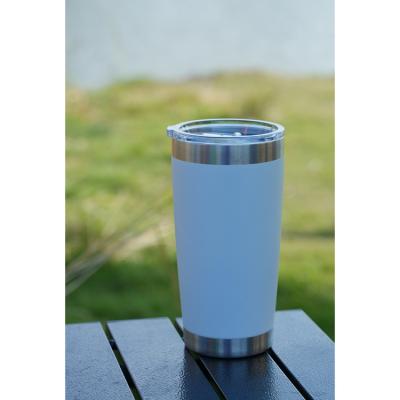 China Sustainable Reusable Metal Cups Custom Tumbler Cup Logo Vacuum Insulated Wine Tumbler Cups Coffee Mug For Outdoor for sale