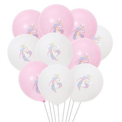 China Latex Unicorn Party Balloons Birthday Wedding Decoration Kids Birthday Party Balloon Baby Shower Decoration for sale