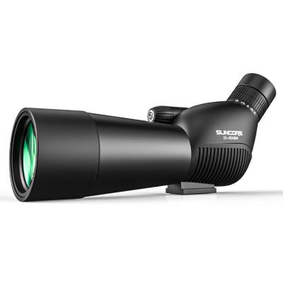 China Suncore 15-45x60A 290X100X75mm Waterproof Zoom Bird Watching Mirror High Definition Large Eyepiece Telescope OEM Factory Price for sale