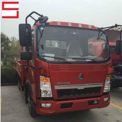 China SINO TRUCK HOWO 4X2 LIGHT TRUCK 2TON 3TON 5 TON TON CARGO TRUCK 5995*2210*2565/3050 for sale