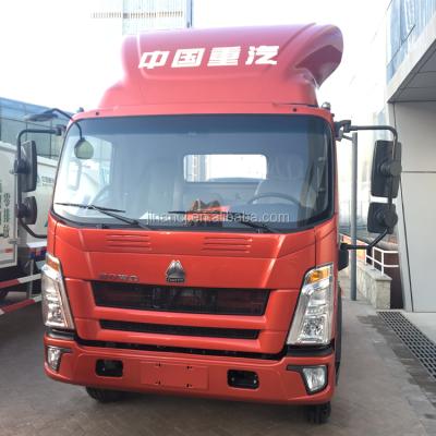 China Sinotruk Howo 4x2 50TON 6TON 7 TON Cargo Light Truck Chassis 400L for sale