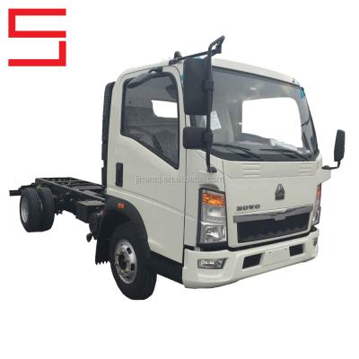 China Sinotruk Howo 4x2 8 TON Cargo van Light Truck Chassis 400L for sale