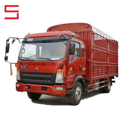 China Sinotruk Howo 4*2 1-3ton Cargo van Truck 4200x2050x2050 Stake for sale