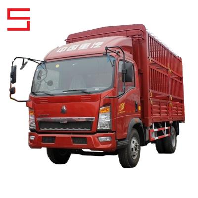 China second hand 4x2 6 wheel small cargo truck 6050*2150*2450 for sale