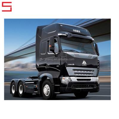 China 6x4 10wheel 371hp China Euro 2 Engine Sinotruk Howo Truck Tractor Head 6800x2496x2958 for sale