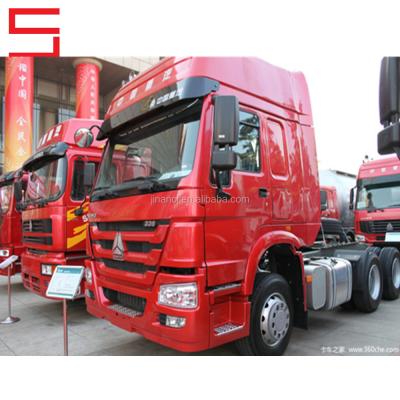 China High Quality Sinotruck HOWO 6X4 Tractor Engine Truck 371 Hp 336hp 6800x2496x2958 for sale