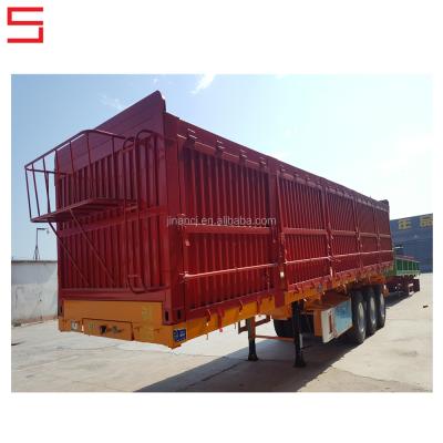 China Truck Trailer Mining USD Dump Semi Trailer , 40ton-60tons Rear Tilting Trailer For Sale for sale