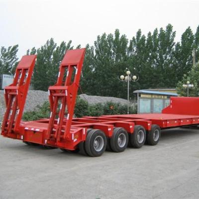 China Low Truck Trailer 3 Axle Bed Carrier For Sale for sale