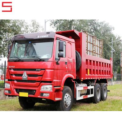 China SINOTRUK HOWO 6X4 30TON 40TON 371HP DUMP TRUCK FOR SAND AND STONE 6 - 8L for sale