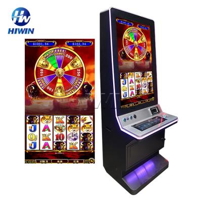 China Colorful LED Touch Screen Vertical Arcade New 43 Curved King Slot Machines From Skill Guangzhou Manufacturer for sale