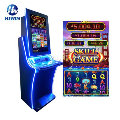 China Metal+Acrylic Panel High Quality Skillful Slot Game Machine Best Design 32 Inch Button Console Slot Machine For Sale for sale