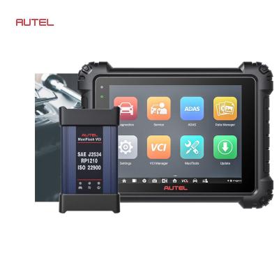 China Full System Diagnostic Scan Tool Autel Maxisys MS909 online ECU programming Coding doip CAN FD autel auto scanner tester for sale