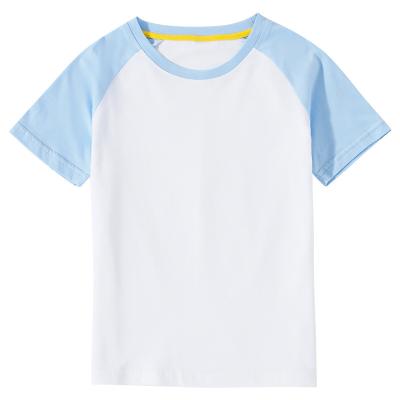 China Breathable Kids Summer T Shirts And School Style Cotton T Shirt for sale