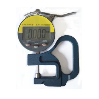 China ABS Range 12.7mm Resolution 0.001mm High Accuracy Digital Thickness Gauge for sale