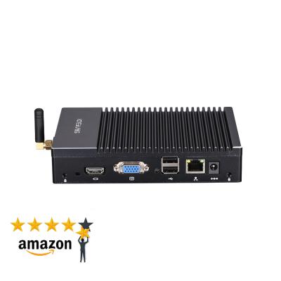 China Amazon AMD NUC industrial design 2g fanless RAM 32g mini hot selling ssd industrial computer for digital signage for sale