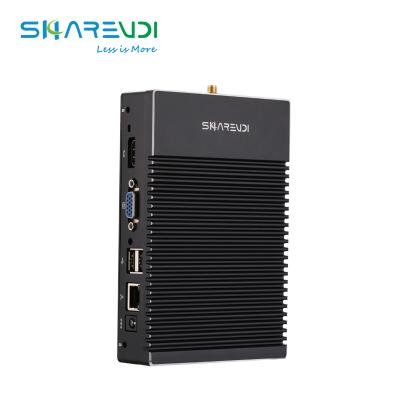 China For cheap hot sale X86 business 1450 PCS media player box mini linux ubuntu 18.04 for digital signage for sale