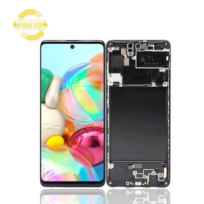 China OLED LCD Screen For Samsung Galaxy A71 A715 LCD Display, For Samsung A71 With Frame LCD Touch Screen Assembly For Samsung Galaxy A71 A715 for sale