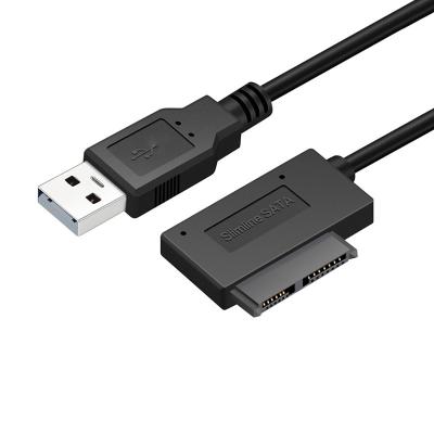 China For Hard Disk USB 2.0 To IDE SATA Adapter 20CM USB To SATA 7+6P Converter Cable For USB Hard Drive 2.5