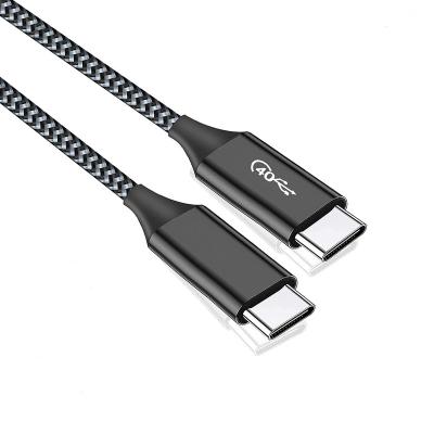 China For Samsung MacBook Nylon USB C to Fast Charging Type C Cable 3.2 Thunderblt 3 Cable 1M 100W USB C Cable for Oculus Search MacBook Pro iPad Galaxy Pro for sale