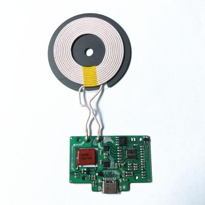 China Qi OEM ODM 15W 30W Wireless Power Bank PCB Board Customized Qi Certified TX Module PCBA Circuit Wireless Charging Coil 3 Layers for sale