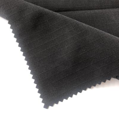 China 0.5cm T800 Grid Fabric 100% Elastic Big Check Polyester Waterproof Sports Wears Fabric for sale